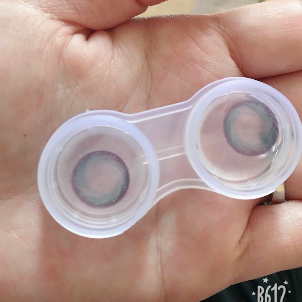 ローラスター バイオレット/OLENS/カラーコンタクトレンズを使ったクチコミ（2枚目）