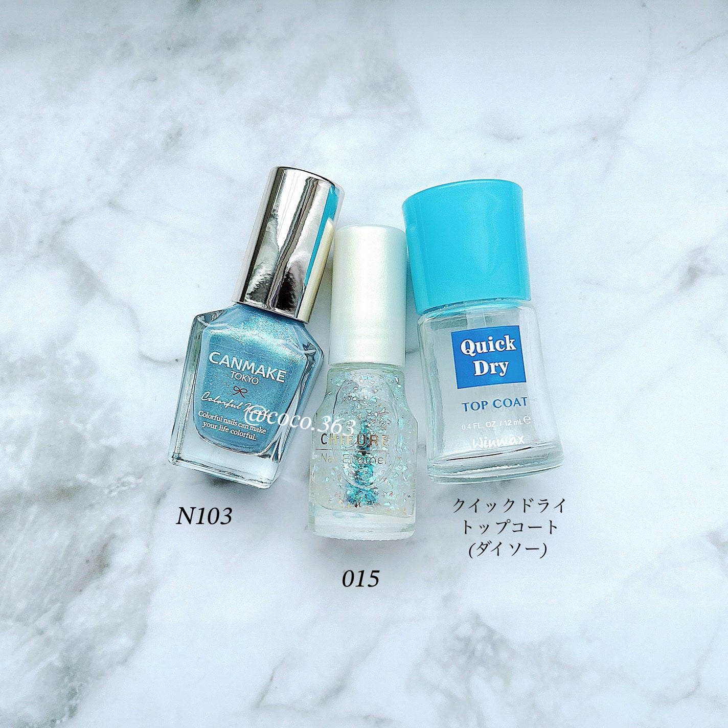 カラフルネイルズ/キャンメイク/マニキュアを使ったクチコミ(6枚目)