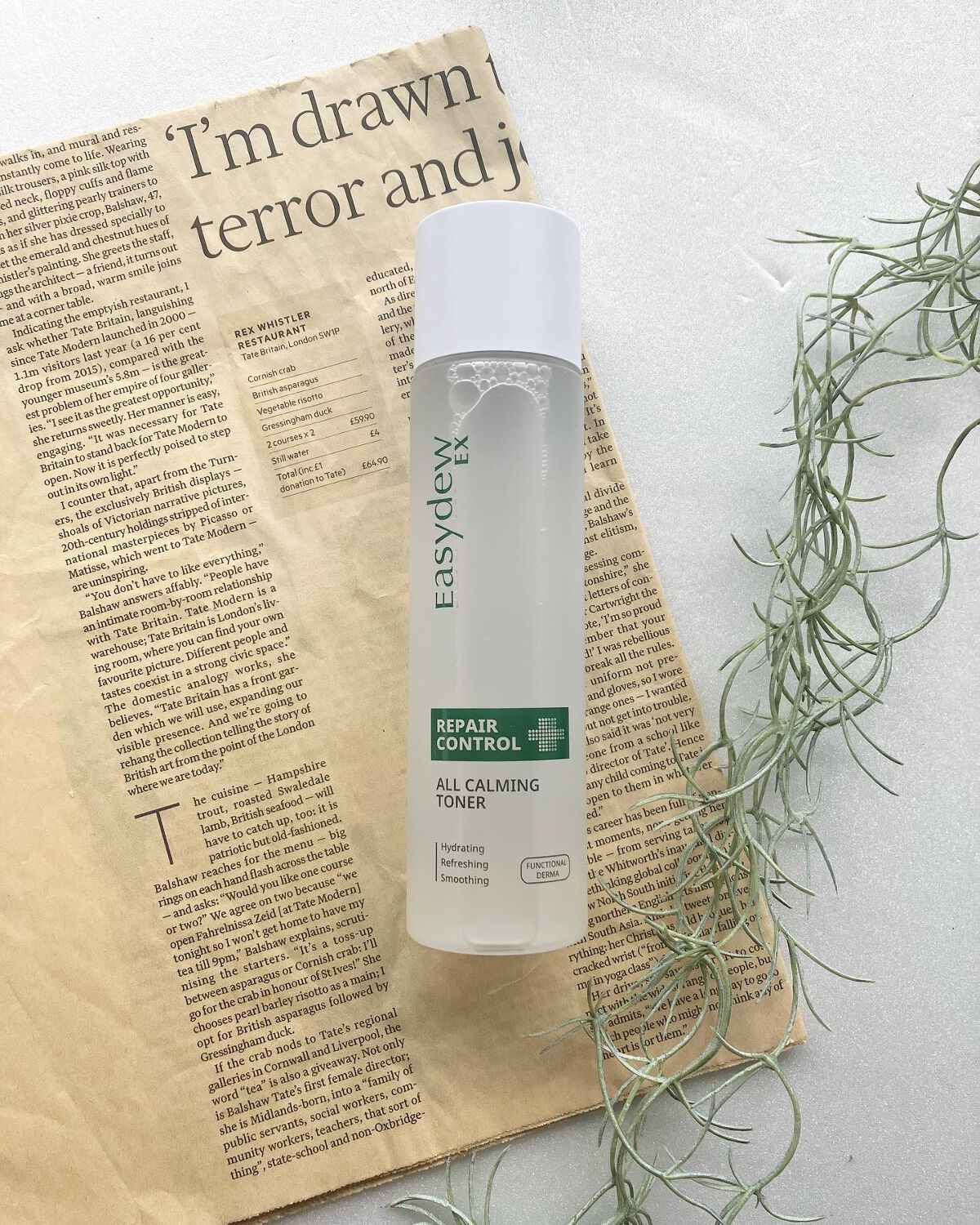 Easydew EX ALL CALMING TONER オール カーミング トナー/Easydew/化粧水を使ったクチコミ（1枚目）