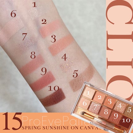 プロ アイ パレット/CLIO/アイシャドウパレットを使ったクチコミ(3枚目)