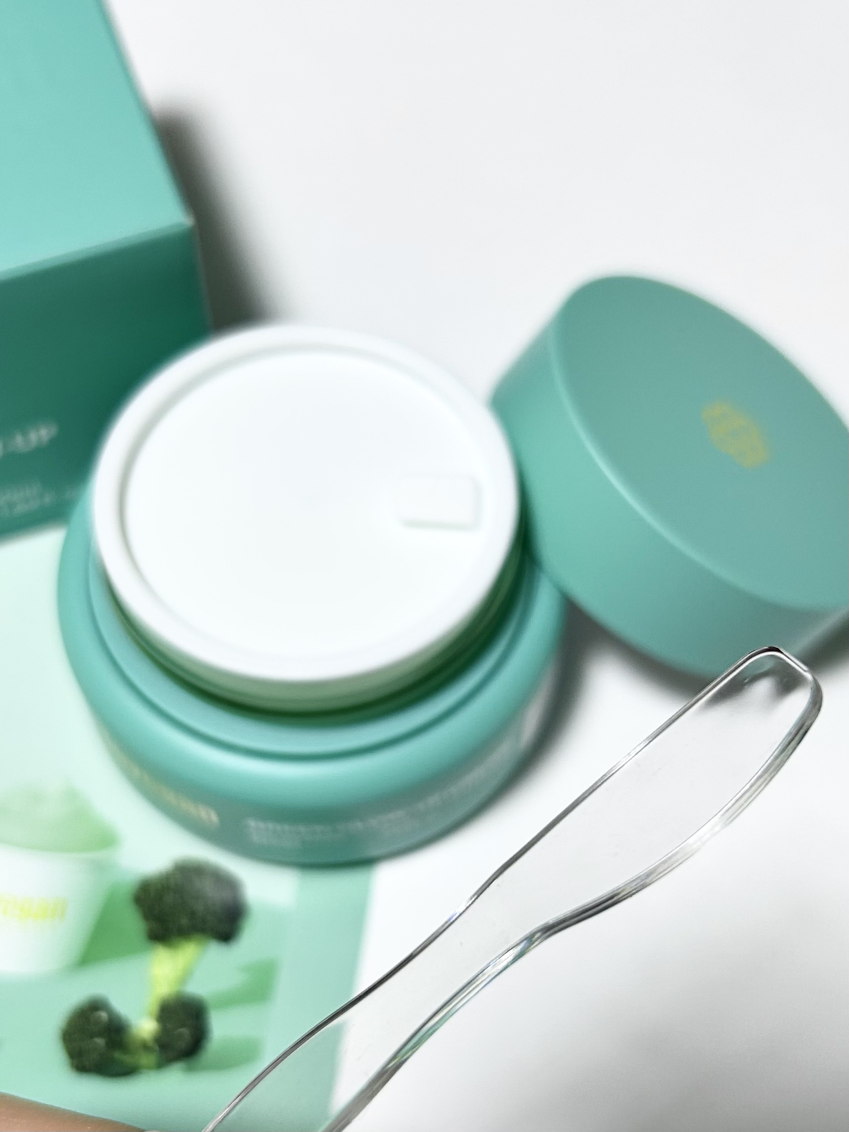 カラーフードシリーズグリーングロウアップクリーム/Tovegan/フェイスクリームを使ったクチコミ（2枚目）