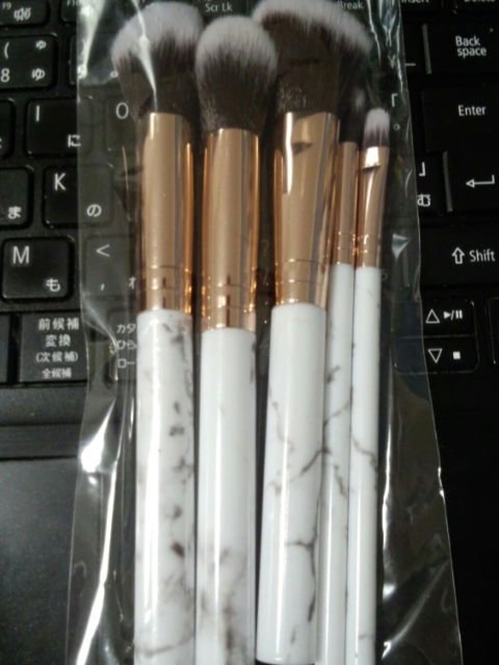 ブラシセット/ドン・キホーテ/メイクブラシを使ったクチコミ（2枚目）