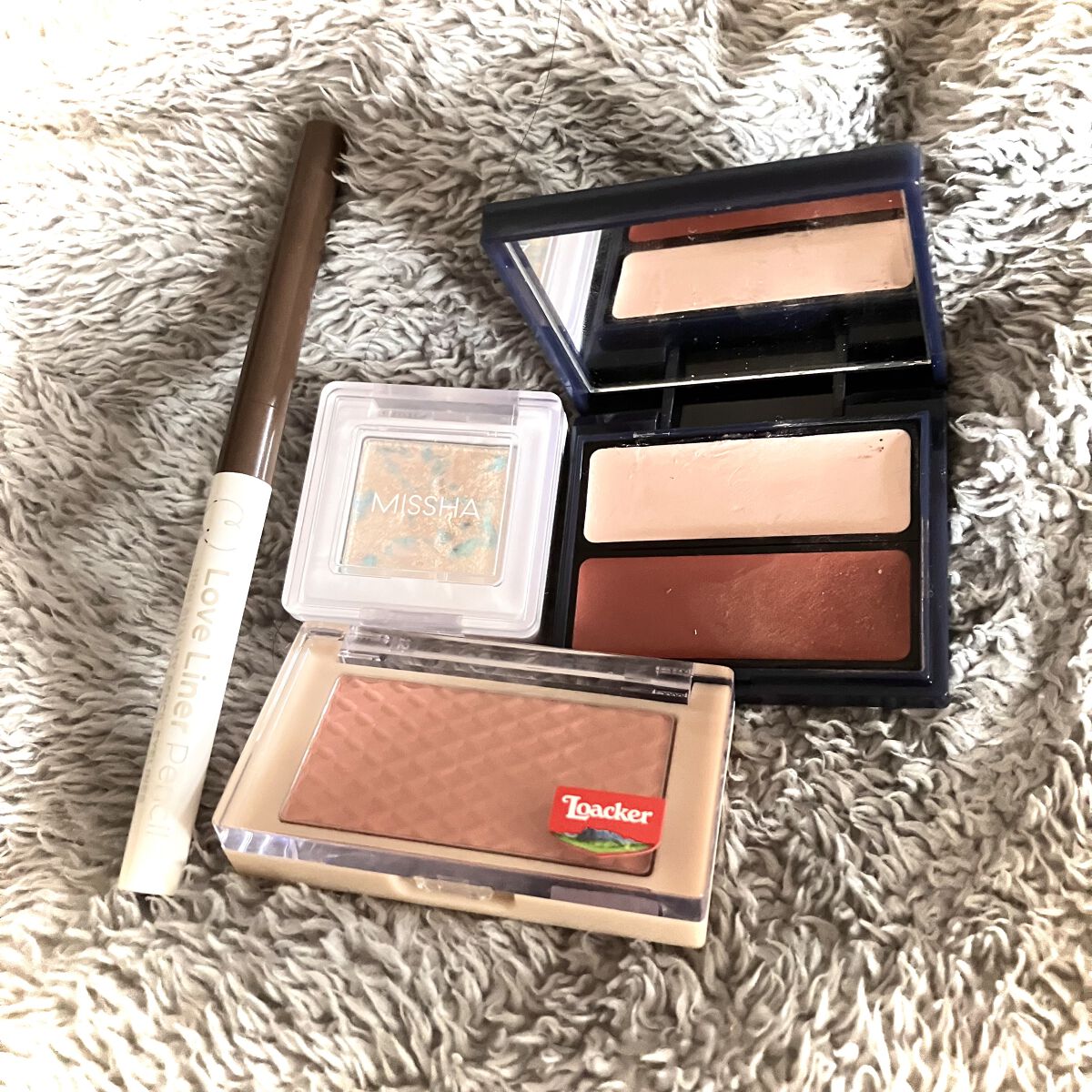 ローカー スウィートレイヤーチーク/ETUDE/パウダーチークを使ったクチコミ（1枚目）