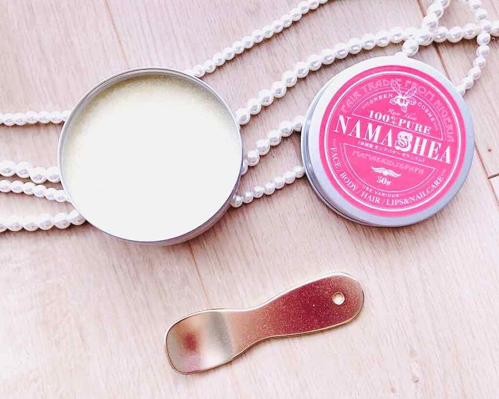 ナマシア 高保湿生シアバター ゼラニウムの香り/ナマシア/フェイスクリームを使ったクチコミ（2枚目）