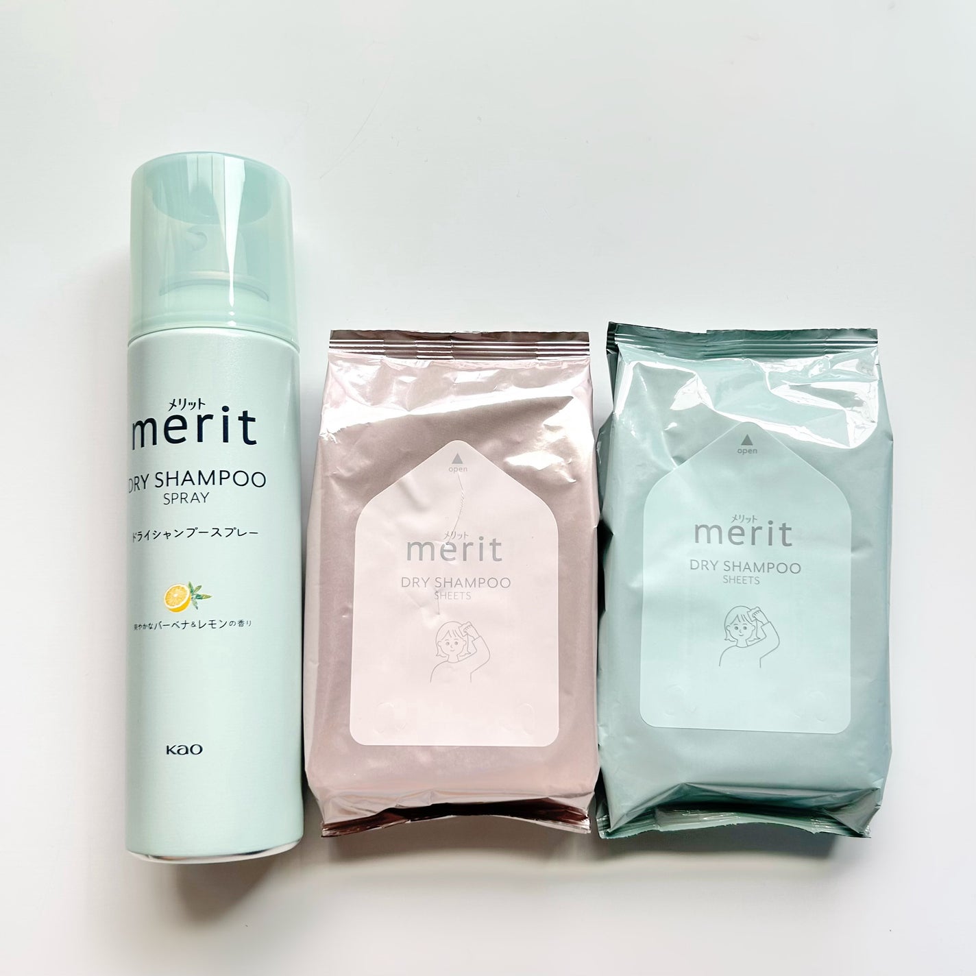メリット ドライシャンプーシート すっきり爽快タイプ/メリット/ドライシャンプーを使ったクチコミ(6枚目)