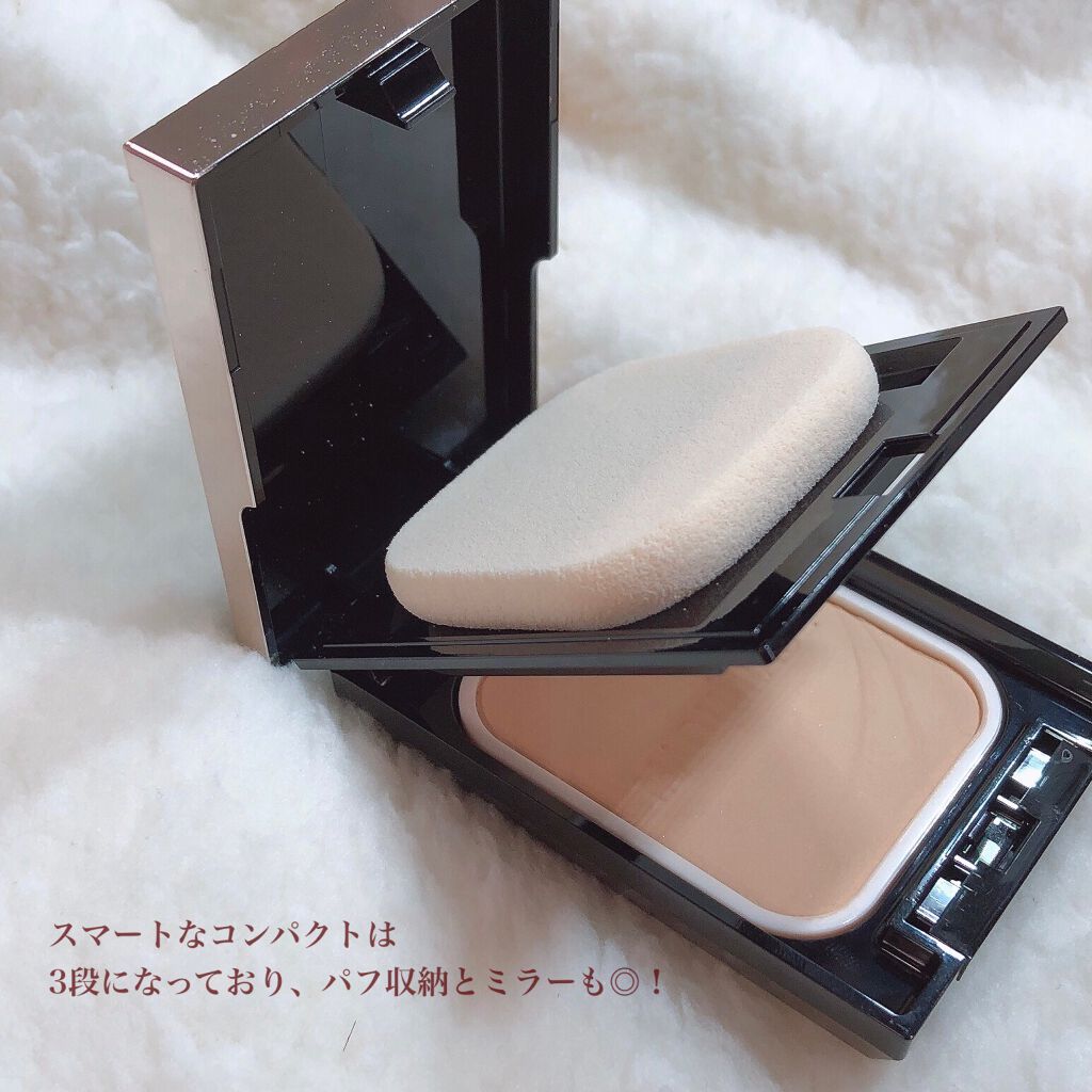 ドラマティックパウダリー EX コンパクトケース S/マキアージュ/パウダーファンデーションを使ったクチコミ（3枚目）