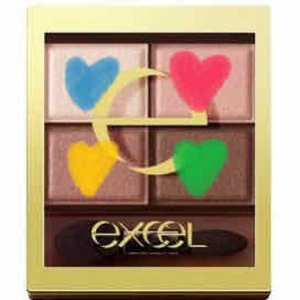 スキニーリッチシャドウ/excel/アイシャドウパレットを使ったクチコミ(4枚目)