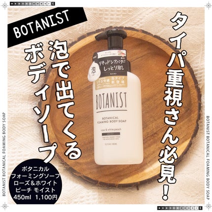 ボタニカルフォーミング ボディーソープ(モイスト) 本体 450ml/BOTANIST/ボディソープの画像