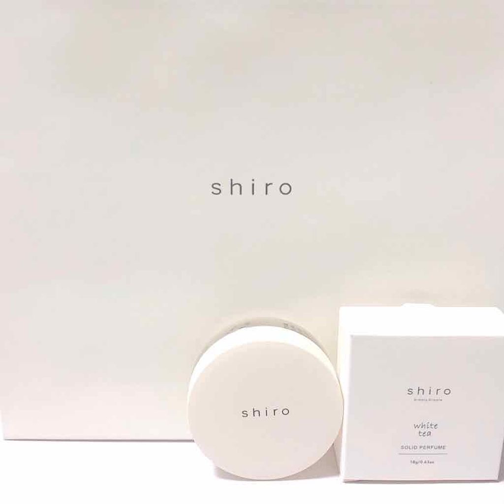 ホワイトティー 練り香水/SHIRO/練り香水を使ったクチコミ(1枚目)