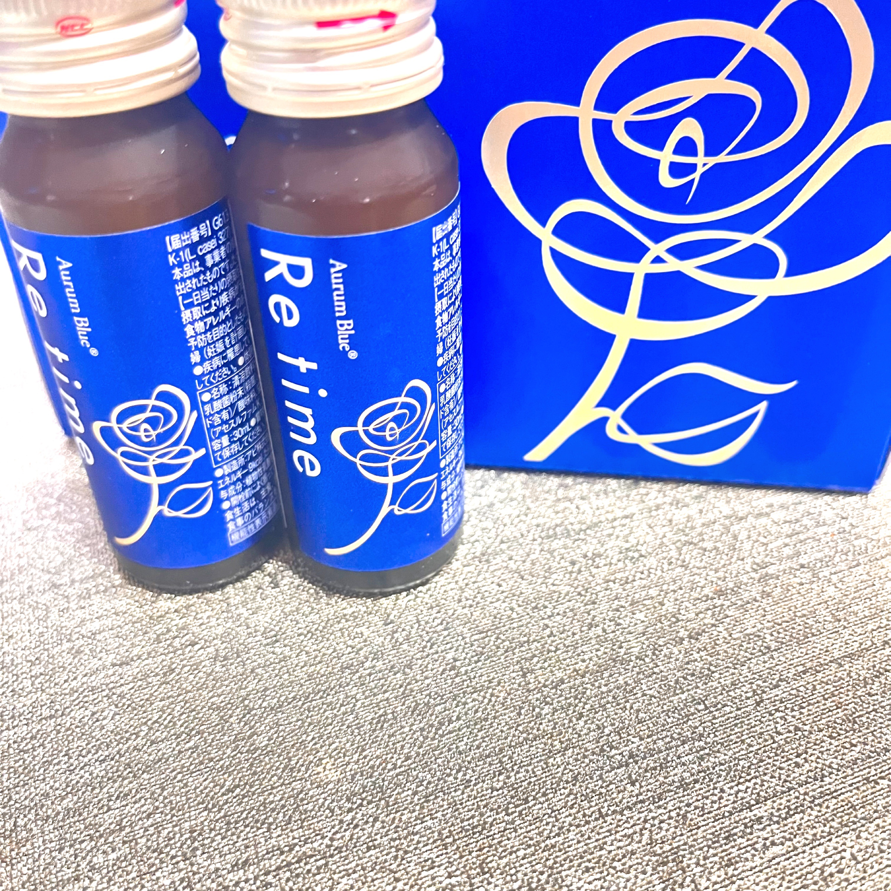 Re time ブルーローズドリンク/オーラムブルー/美容ドリンクを使ったクチコミ（1枚目）
