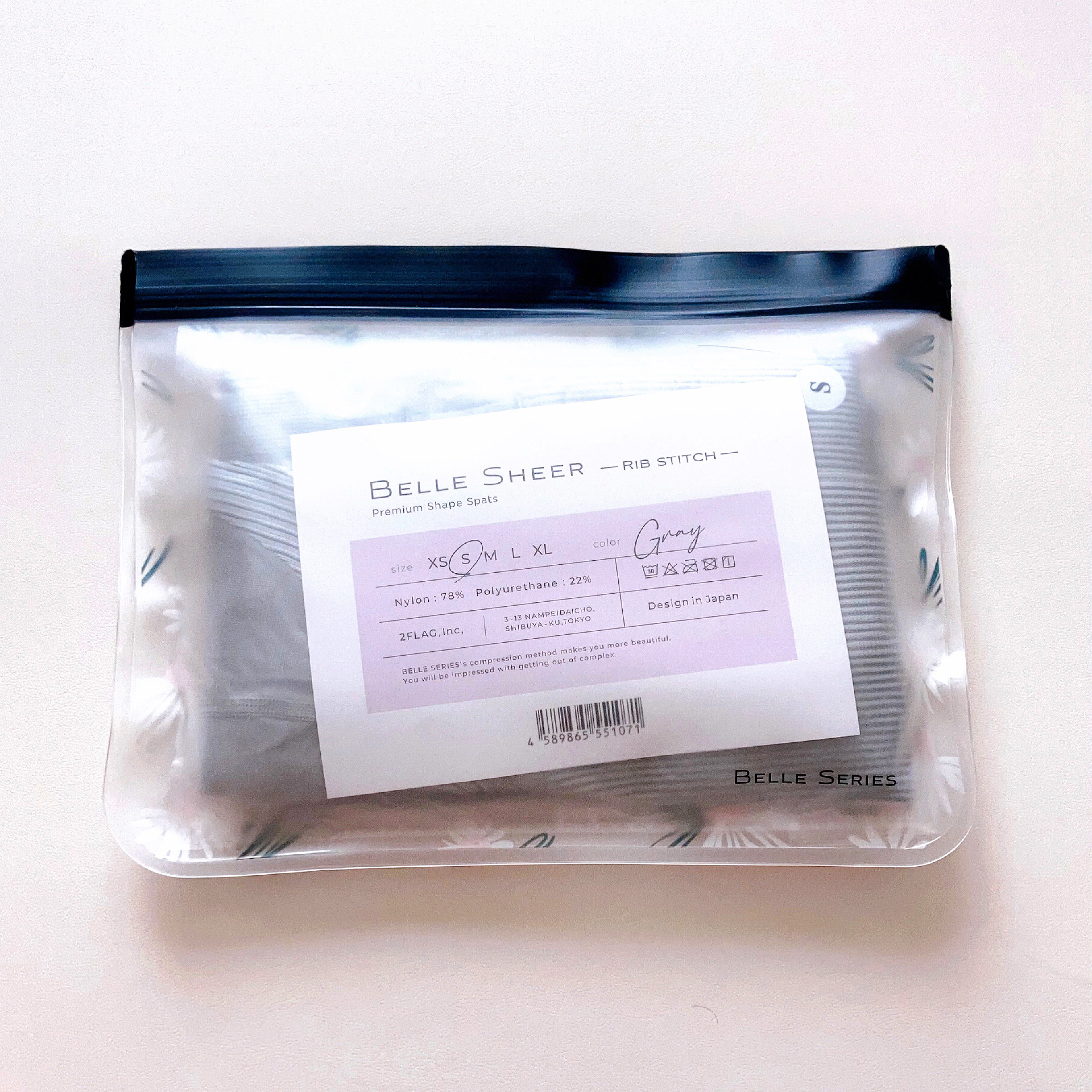 ベルシアーリブステッチ/BELLE SERIES/着圧ソックス・レギンスを使ったクチコミ（2枚目）