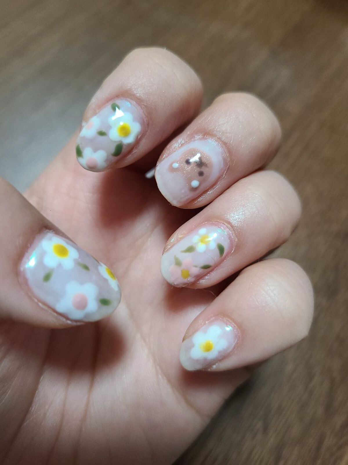 パル カラージェル モスグリーン/キャンドゥ/ジェルネイルを使ったクチコミ（1枚目）