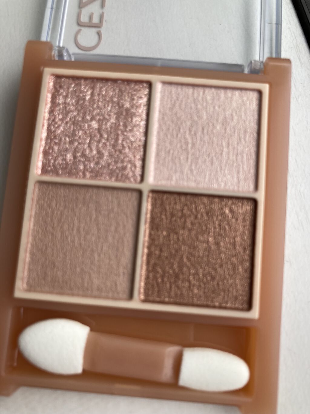 ベージュトーンアイシャドウ/CEZANNE/アイシャドウパレットを使ったクチコミ（2枚目）