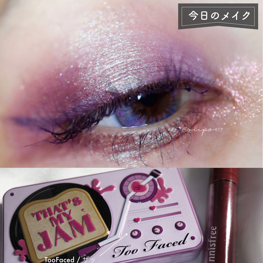  ザッツ マイ ジャム！ ミニ アイシャドウ　パレット ​/Too Faced/アイシャドウパレットを使ったクチコミ（1枚目）
