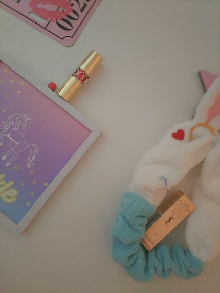 ルージュ ヴォリュプテ シャイン/YVES SAINT LAURENT BEAUTE/口紅を使ったクチコミ(1枚目)