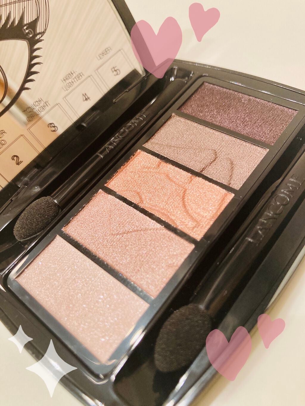 イプノ パレット/LANCOME/アイシャドウパレットを使ったクチコミ(2枚目)