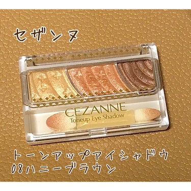 トーンアップアイシャドウ/CEZANNE/アイシャドウパレットを使ったクチコミ（1枚目）