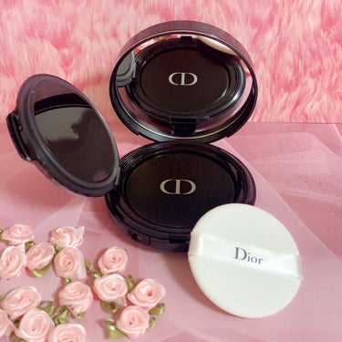 ディオールスキン フォーエヴァー グロウ クッション 1N ニュートラル（生産終了）/Dior/クッションファンデーションを使ったクチコミ（2枚目）