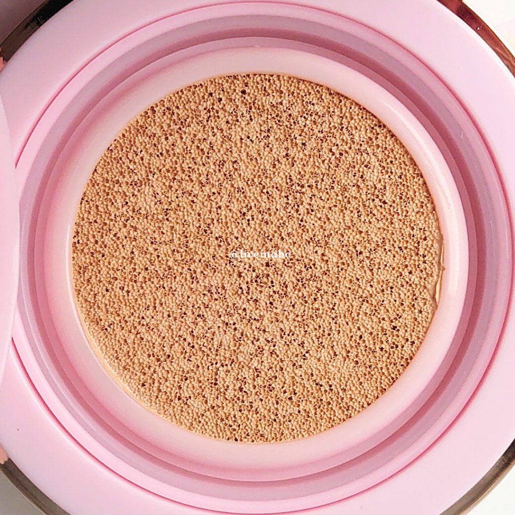 ピンクティーツリーカバークッション/APLIN/クッションファンデーションを使ったクチコミ（3枚目）