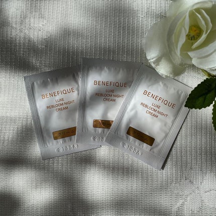 リュクス リブルームナイトクリーム/BENEFIQUE/フェイスクリームを使ったクチコミ(2枚目)