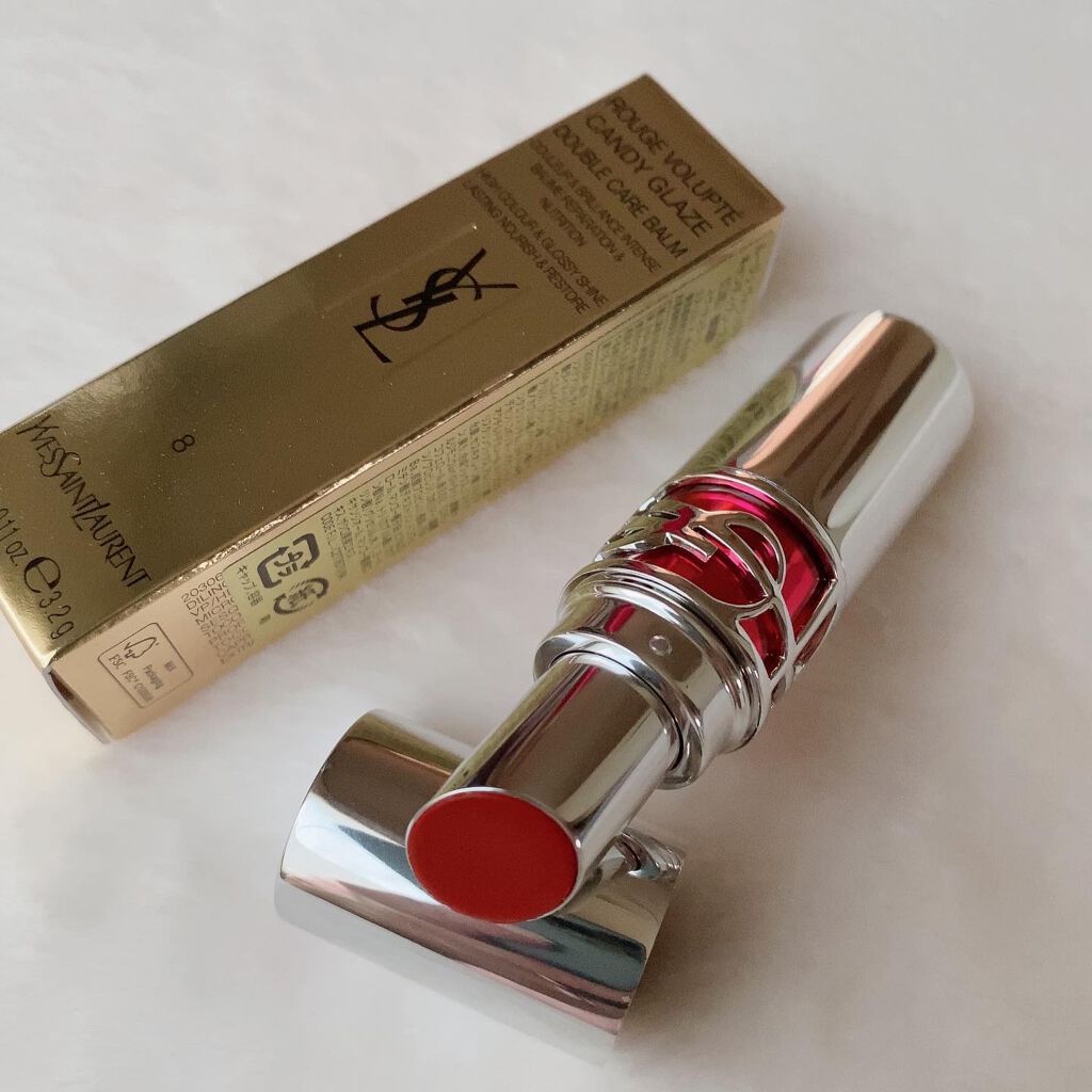 YSL ラブシャイン キャンディグレーズ/YVES SAINT LAURENT BEAUTE/口紅を使ったクチコミ（2枚目）