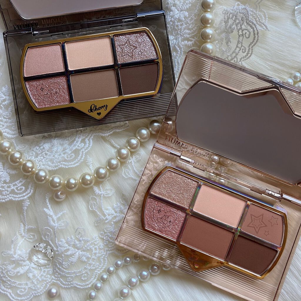 レトロマグネティック アイシャドウパレット/FlowerKnows/アイシャドウパレットを使ったクチコミ(4枚目)