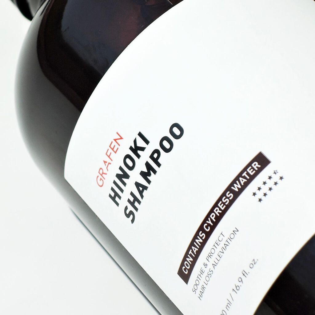 HINOKI SHAMPOO/GRAFEN /市販シャンプーを使ったクチコミ（1枚目）