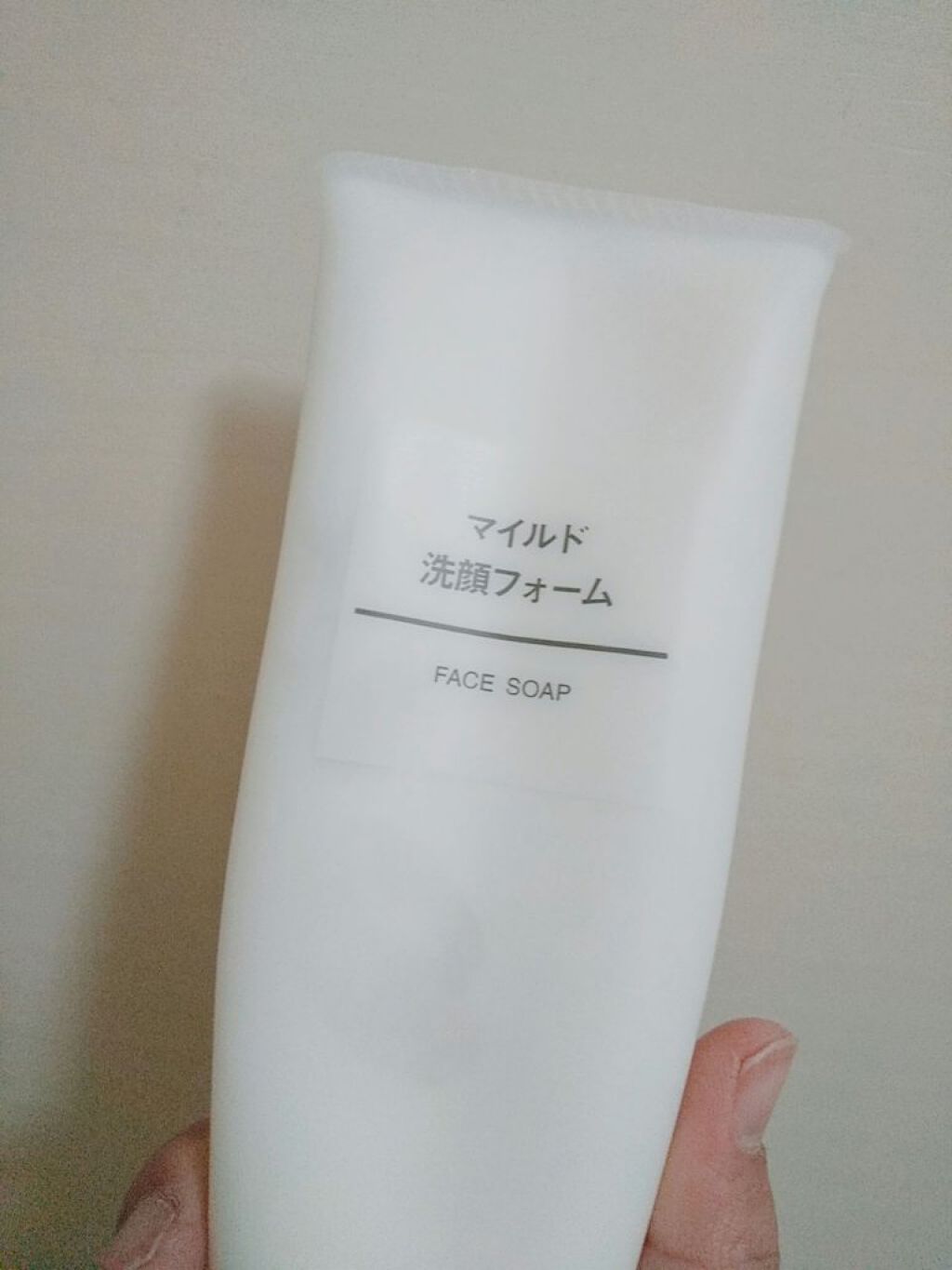 マイルド洗顔フォーム/無印良品/洗顔フォームを使ったクチコミ（2枚目）