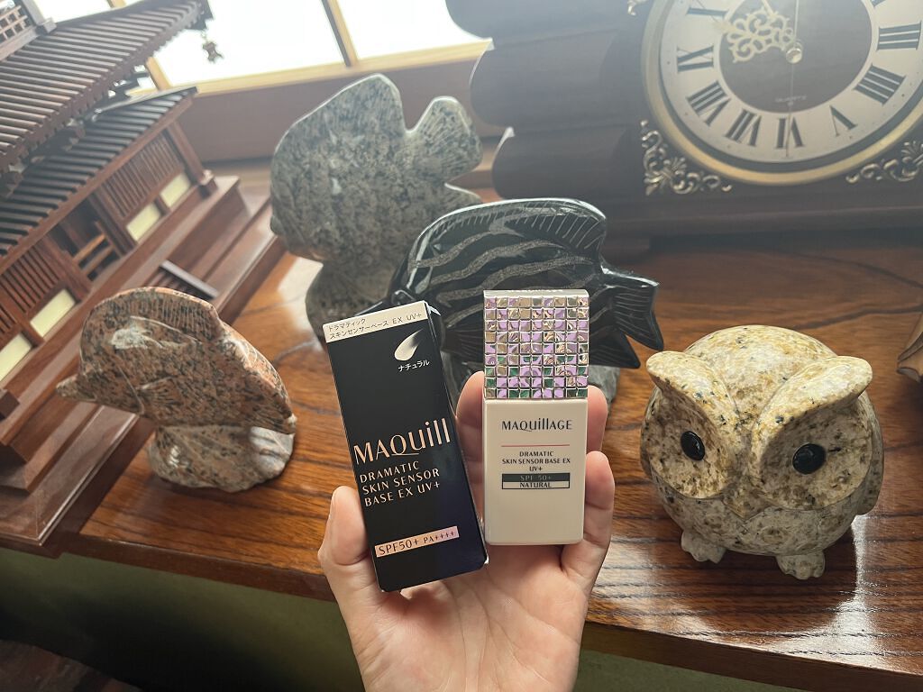 ドラマティックスキンセンサーベース EX UV+/マキアージュ/化粧下地を使ったクチコミ（1枚目）