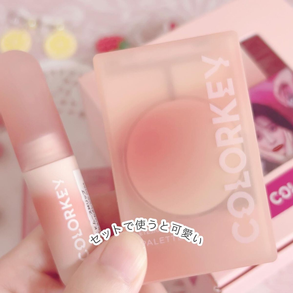 四色アイシャドウパレット 01 サンセット /COLORKEY/アイシャドウパレットを使ったクチコミ（2枚目）