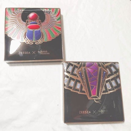 大英博物館 エジプトシリーズ アイシャドウパレット/ZEESEA/アイシャドウパレットを使ったクチコミ(2枚目)