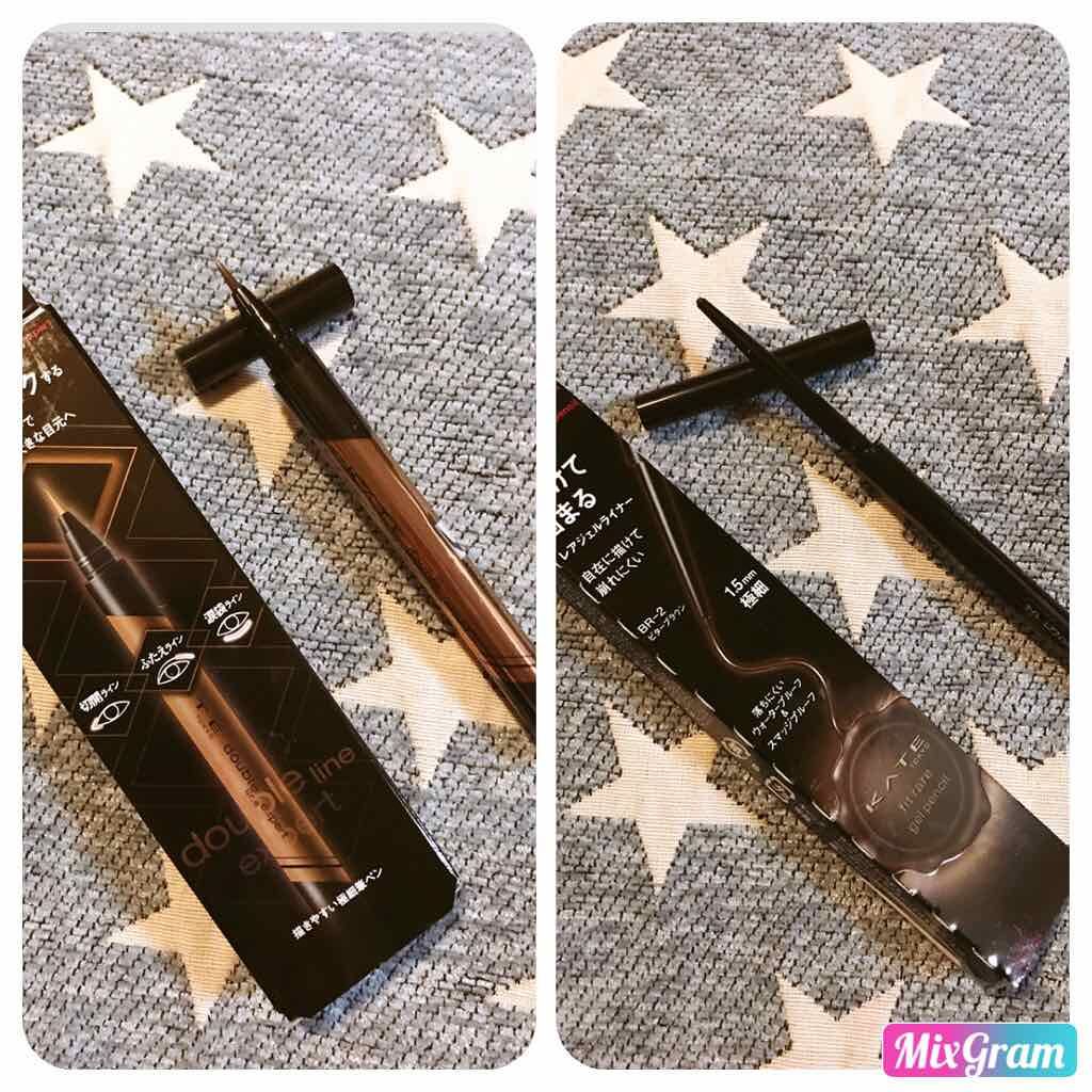 レアフィットジェルペンシル/KATE/ジェルアイライナーを使ったクチコミ（2枚目）