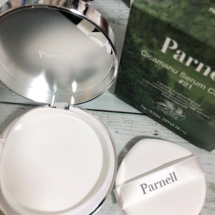 シカマヌ セラム クッションファンデ/parnell/クッションファンデーションを使ったクチコミ(2枚目)