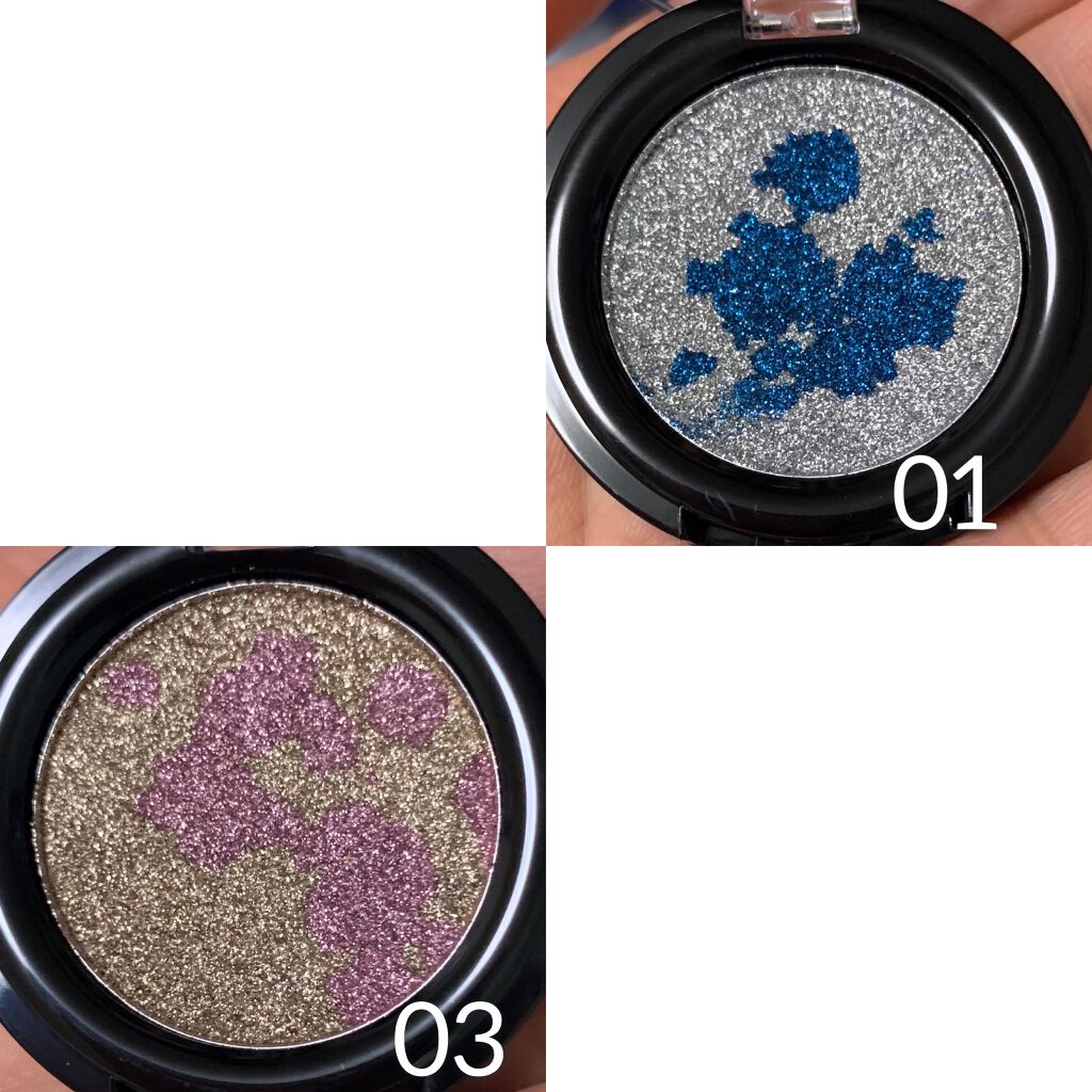 URGLAM　SPARKLE EYESHADOW/U R GLAM/単色アイシャドウを使ったクチコミ（2枚目）