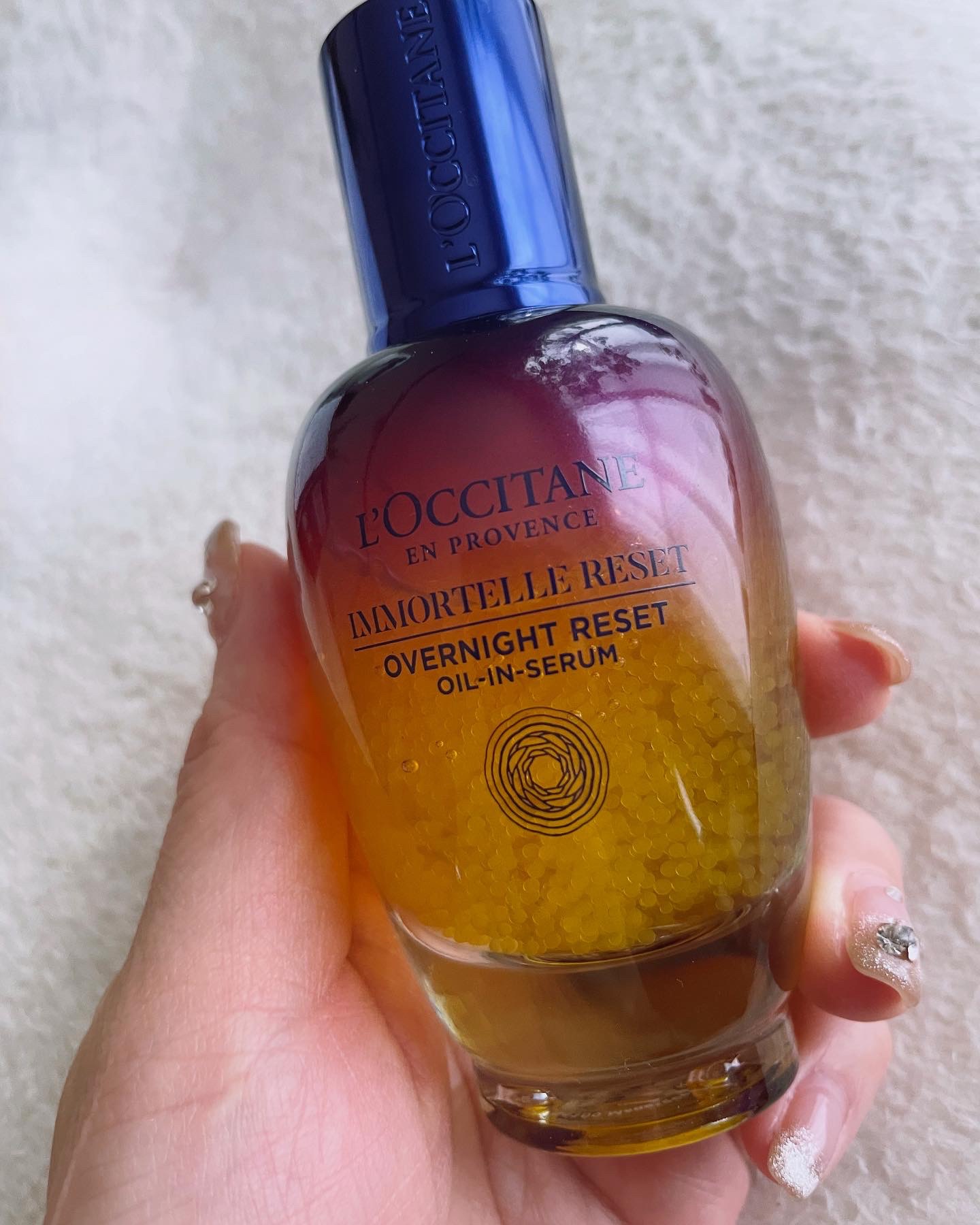 イモーテル オーバーナイトリセットセラム 50ml/L'OCCITANE/美容液を使ったクチコミ（2枚目）