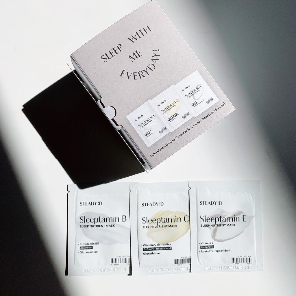 SLEEP NUTRIENT MASK/Steady. (ステディ)/フェイスクリームを使ったクチコミ(2枚目)