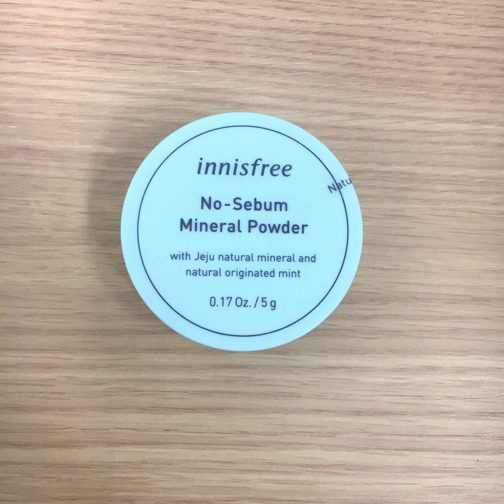 ノーセバム ミネラルパウダー/innisfree/ルースパウダーを使ったクチコミ（1枚目）
