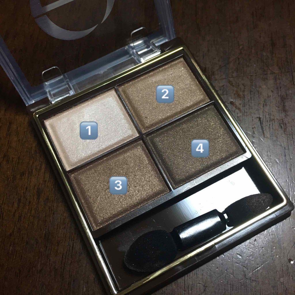 スキニーリッチシャドウ/excel/アイシャドウパレットを使ったクチコミ(2枚目)