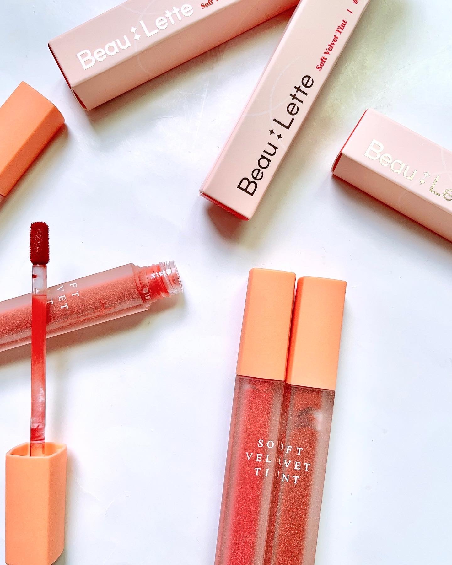 ソフトベルベットティント/Beaulette/リップティントを使ったクチコミ（1枚目）