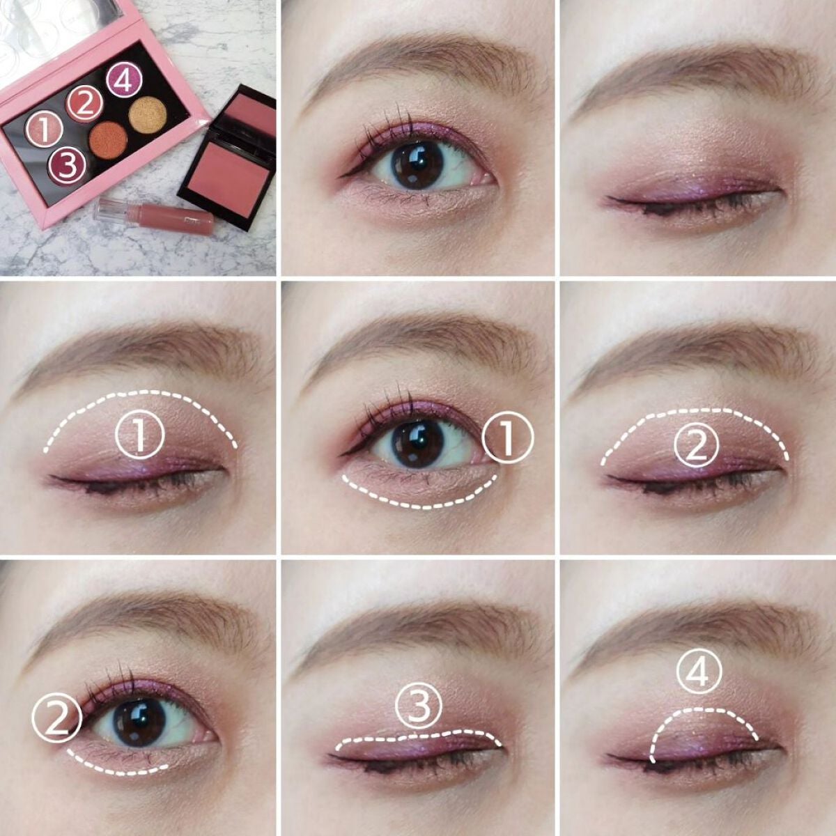 MTHRSHP: ROSE DECADENCE/PAT McGRATH LABS/アイシャドウパレットを使ったクチコミ(4枚目)