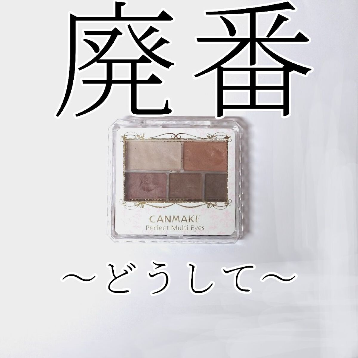 パーフェクトマルチアイズ/キャンメイク/アイシャドウパレットを使ったクチコミ（1枚目）
