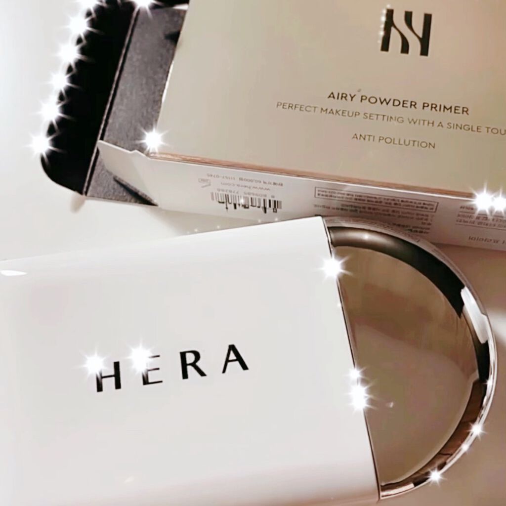 エアリーパウダープライマー/HERA/プレストパウダーを使ったクチコミ（1枚目）