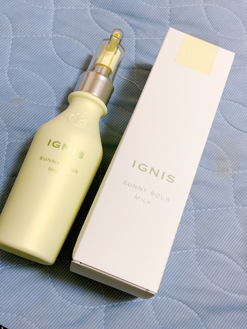 サニーサワー ミルク/IGNIS/乳液を使ったクチコミ(1枚目)