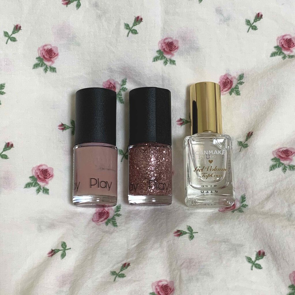 ジェルボリュームトップコート/キャンメイク/ネイルトップコートを使ったクチコミ（2枚目）