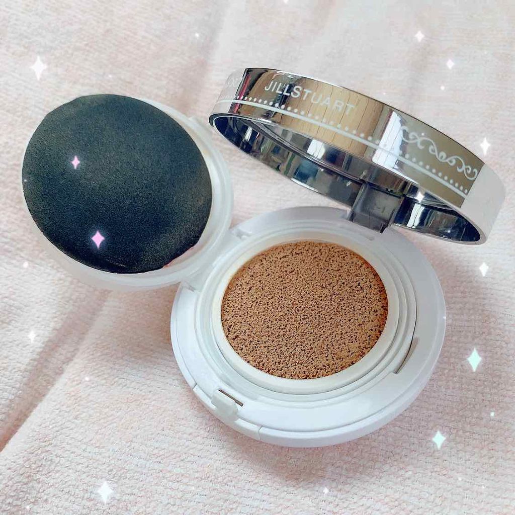 ピュアエッセンス クッションコンパクト/JILL STUART/クッションファンデーションを使ったクチコミ(2枚目)