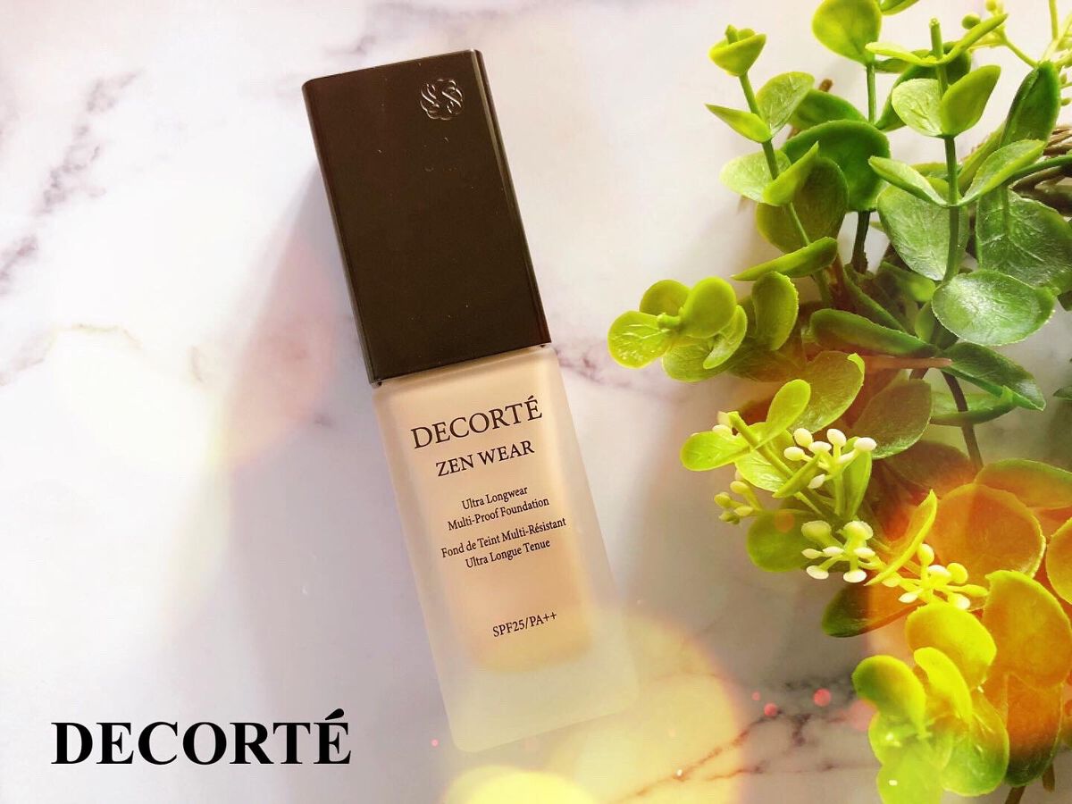 ゼン ウェア フルイド/DECORTÉ/リキッドファンデーションを使ったクチコミ(1枚目)