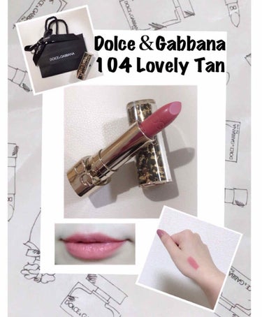 ザ・オンリーワン ルミナスカラー リップスティック/DOLCE&GABBANA BEAUTY/口紅を使ったクチコミ（1枚目）