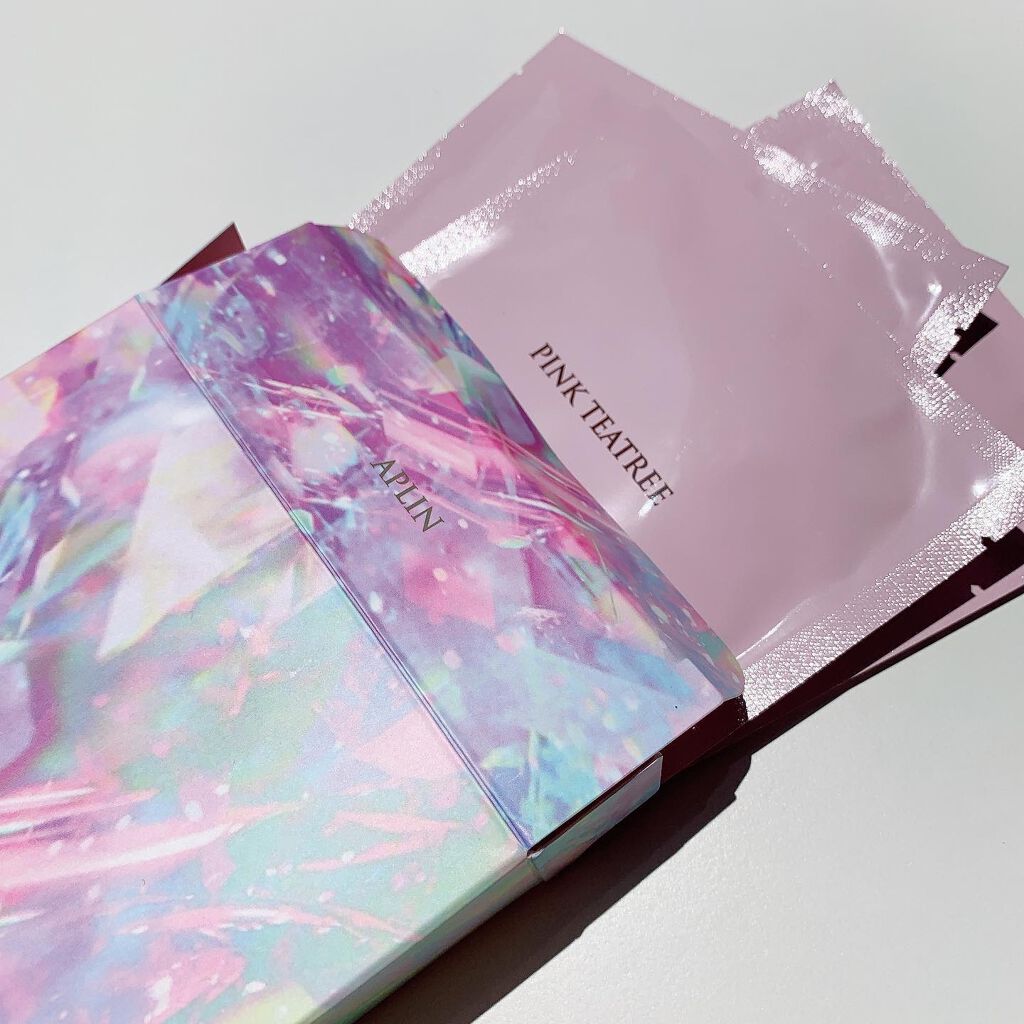 ピンクティーツリーマスクパック/APLIN/シートマスク・パックを使ったクチコミ（1枚目）
