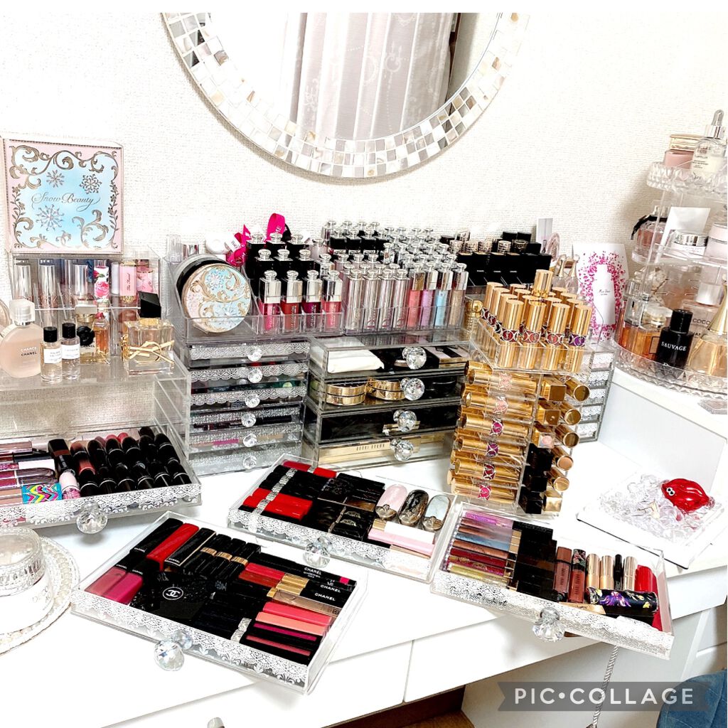 ルージュ ヴォリュプテ シャイン/YVES SAINT LAURENT BEAUTE/口紅を使ったクチコミ(6枚目)