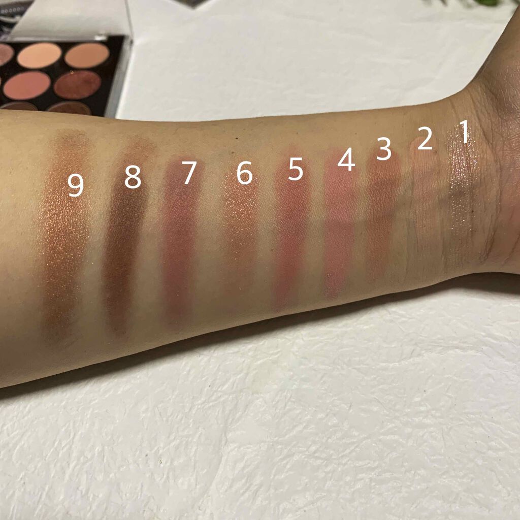 プロタッチ キリング ポイント シャドウ パレット/ネイチャーリパブリック/アイシャドウパレットを使ったクチコミ(2枚目)